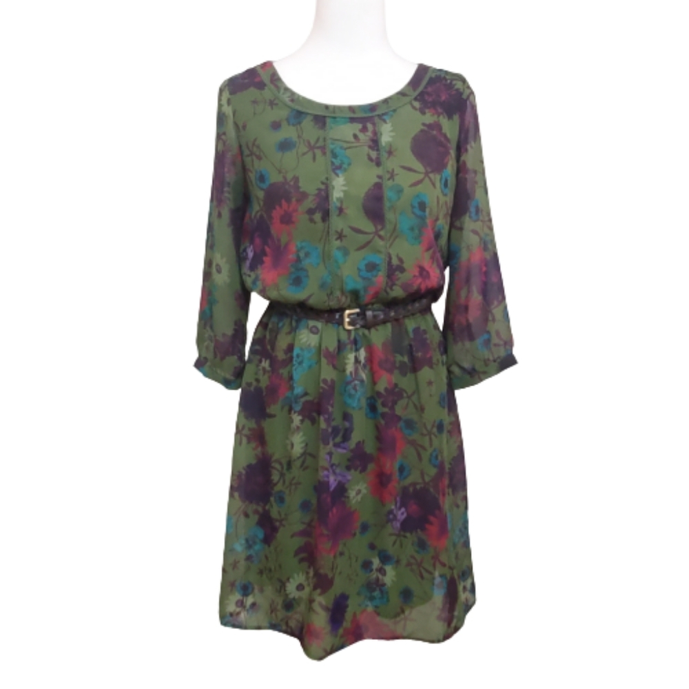 Maurices Floral Blouson Dress